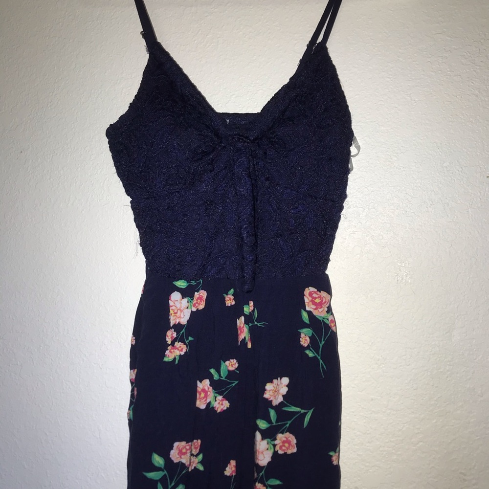 Navy blue Lacey jumpsuit